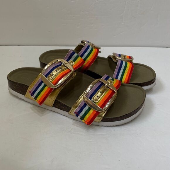 MADDEN GIRL BAMBAMM SLIDE SANDALS - Picture 1 of 6